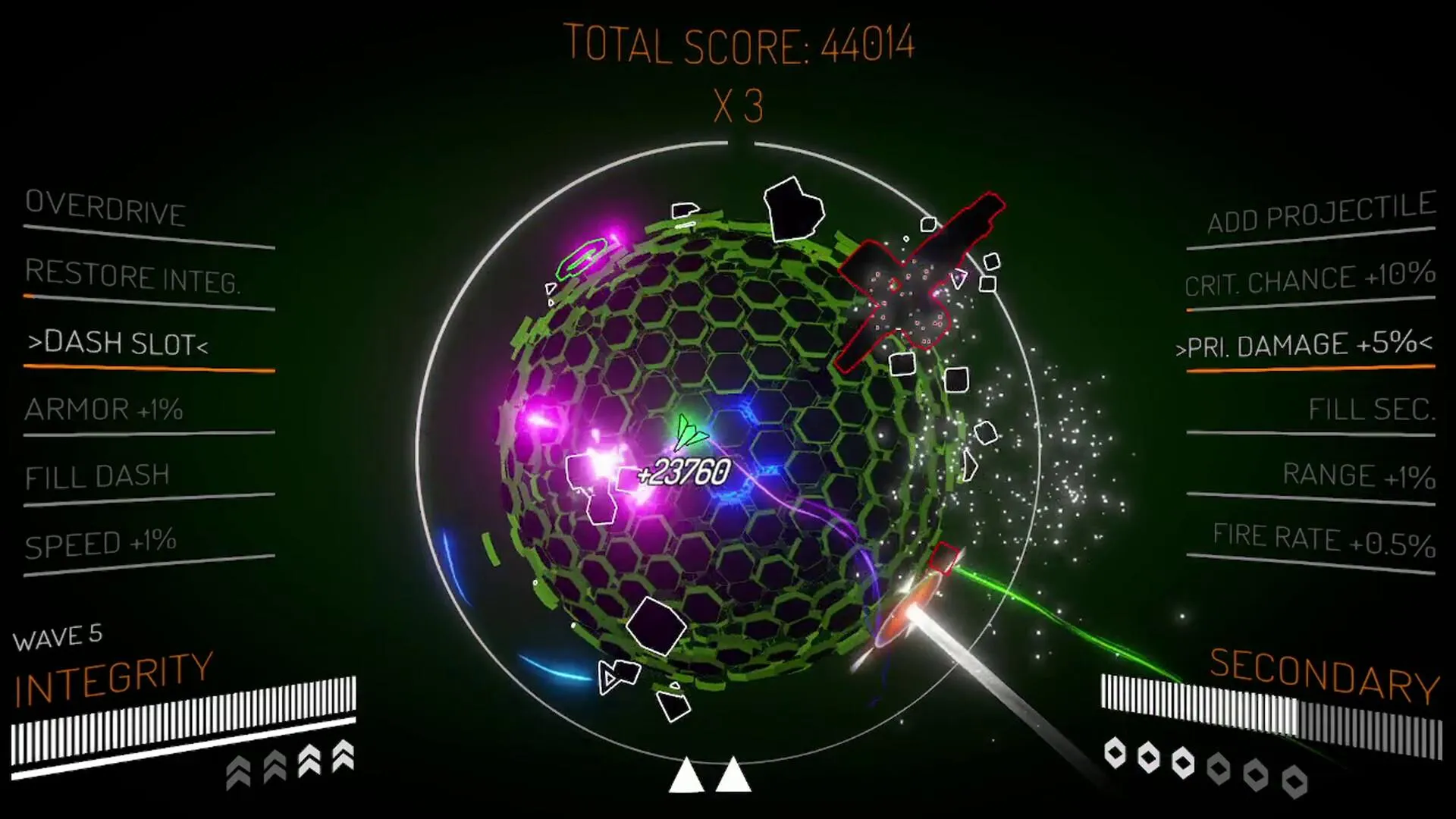 Orbital Overdrive, Horsefly Games (2026) screenshot kuvakaappaus